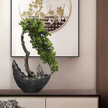 Artificial Bonsai Artificial Bonsai Tree Green Simulation Bonsai Plant Indoor Living Room Desktop Decoration Simulation Bonsai Tree 27.1in Large Decor Fake Tree for Home Office