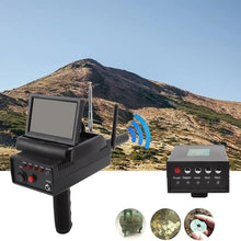 JDXQBLD Metal Treasure Scanner,Underground Metal Finder with Display Screen, Detection Depth: 25m and Search Range:1200m, Foldable Screen and Powerful Recognition Ability, for Detecti