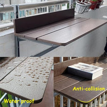 Balcony railing bar table, balcony folding wall table, Upgraded balcony table outdoor patio bar table, Multifunctional railing hanging table, balcony accessories apartment(W37xL120CM/W14.6xL47.2IN)