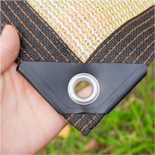 Outdoor Shade Netting,Sunscreen Shade Cloth,Sunblock Shade Net,Rectangular Sun Shade Sail,2×2m 3×3m 2×5m 3×4m 4×5m 4×6m 6×8m,Breathable Shade Mesh Tarp,Beige-10x20m/32.8x65.6ft