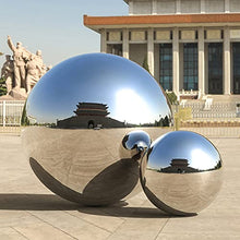 LM-Coat rack XINGLL Stainless Steel Gazing Ball, Home Garden Polished Mirror Stainless Reflective Ball, Outdoor Yard Lawn Patio Pond Floating Seamless Ornament Hollow Balls, Multi-Size