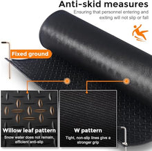 Electric Heated Snow Melting Mats for Outdoor Walkway Stairs Steps Driveway Walkway Sidewalk, Series Connection Rubber 10 x 30 Inch Snow Ice Melting Non-Slip Front Door Foot Mat (Size:5PCS 10×30in)
