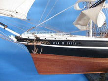 Handcrafted Nautical Decor Hampton Nautical Star of India Model Ship 50" Fully Assembled