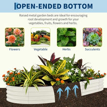 Festisoul 2-Pack 10x4x1.5ft Galvanized Raised Beds – Safety Strips, Rust-Resistant