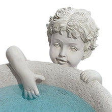 Design Toscano EU1392 Summer's Splash Sculptural Birdbath,antique stone