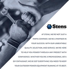 Stens 255-704 PTO Clutch Compatible with/Replacement for Exmark 131-1100, Toro 131-1100, Warner 5218-349 1/2" or 5/8" Belt Width, 1 1/8" ID, 7 1/2" Pulley Diameter,Black