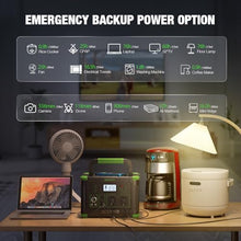 Portable Power Station 1000W 999Wh Solar Generator for Outdoor Home Backup