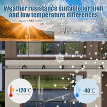 48x120in Window Door Awning One-Piece Seamless Overhang UV/Rainproof Canopy