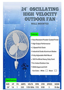 mistcooling Double Fan Portable Misting System (High Pressure w/ 1500 Psi Pump 6 Nozzles)