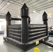 Nothers King 13FT Black Inflatable Wedding Bounce House with Air Blower