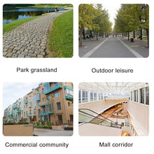 Sunyongfly Park Bench,Stainless Steel Frame,Outdoor Garden Bench,Wooden seat,Double Outdoor Bench, for Squares, Parks, and Residential Areas(Size:120cm)