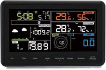 Wireless Weather Station,Professional Sensor, High-Precision Durable, Color Display Touch Panel Weather Center