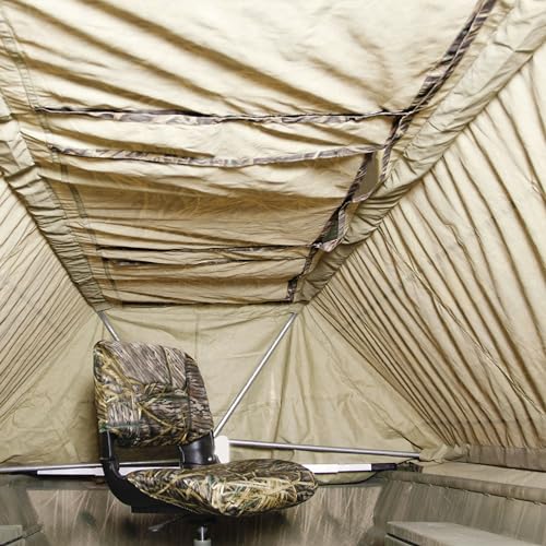 Beavertail 1400 Series Boat Blind Blind Spot Timber
