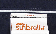 kingrattan.com Made in USA Steamer Chair Cushion SunbrellaFabric Canvas Navy #5439 (2-Pack)