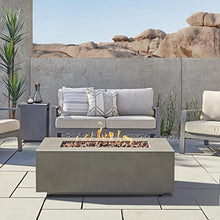 Lakeview Elysian 50-Inch Rectangle Natural Gas Fire Table - Mist Gray - (Ships as Propane w/NG Conversion Kit) - SC-C9813NG-MGRY