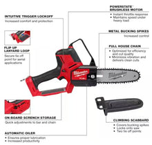 Milwaukee M18 FUEL 8 in. 18V Lithium-Ion Brushless HATCHET Pruning Saw Kit with 6Ah High Output Battery and Charger