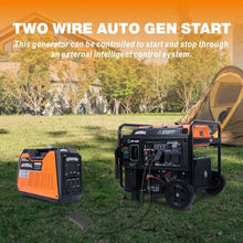 GENMAX 10500 Peak Watt Tri Fuel Open Frame Inverter Generator,with ATS,CO Sensor,digital display and 50A,Ideal for Home backup,contruction site and RV Camping (GM10500XiT)