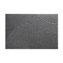 HEYMAT Stein Premium Scandinavian Indoor & Outdoor Doormat – Designer Entry Mat with Superior Dirt & Moisture Control – Non-Slip – Grey, 2' x 3'