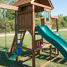 Swing-N-Slide Knightsbridge Plus Swing Set Wood Green