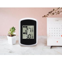 ASWRTYJO ABS Indoor Outdoor Thermometer Electronic Household Digital Display