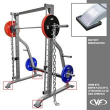 Valor Fitness Smith Machine Multi-Function Power Cage Silver
