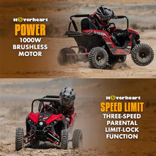 HOVER HEART 48V Large UTV Ride-On Car Blue