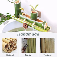 Water Features for The Garden Bird Bath Water Feature Pump Bamboo Fountain is Good for Health,Cool in Summer and Warm in Winter,85Cm/33.4In
