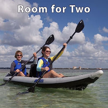 Sea Eagle 385FT FastTrack Deluxe Solo Inflatable Kayak 12'6" Blue/White