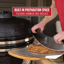 GRILLA Kong Ceramic Kamado Grill with Adjustable Vent, Ceramic Construction, 600 Square Inches of Cook Space for Outdoor Cooking, Grilling, Outdoor Grilling