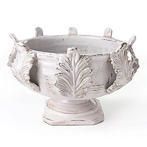 Porch & Petal Acanthus Grand Footed Urn