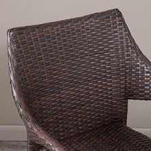 Christopher Knight Home Lennox 7-Pc Outdoor Wicker Dining Set Multibrown