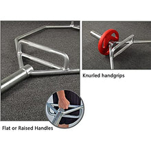 VEITEOX FTY Olympic Hex Bar Trap Bar Hex Weight Lifting Barbell Bar