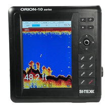 Si-Tex 10" Chartplotter/Sounder Combo with Internal GPS & C-MAP 4D Card Black