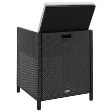 AMBERARD Outdoor Furniture Set Black Furniture Set