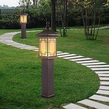 PAOOPA Lawn Lamp, Garden Lamp for Path, Patio, Pathway, Driveway, Lawn and Yard, LED Outdoor Waterproof Garden Light, Garden Accessories,200x200x800mm