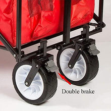 OTQEFTN Handcart, Trolley Folding Wagon Garden Cart Foldable Garden Trolley Beach Wagon Pull Wagon Hand Cart Folding Trolley Outdoor Camping Handling Portable Push-Pull Truck/B