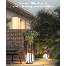 WAOCEO Outdoor Lawn Lamp Garden Tea Table Light Waterproof Lawn Lamp Energy LED Landscape Lamp Outdoor Atmosphere Floor Lighting Garden Lights (Color : Solar Energy, Size : 95CM)
