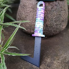 XIXIDIAN Garden Tools Set, 10 Pieces Gardening Tools with Purple Floral Print & Plastic Box, Ergonomic Handle Garden Hand Tools,Planting Tool Gardening Gifts for Women Men