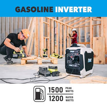 Pulsar 1,500W Quiet Portable Inverter Generator