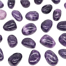 Pebbles Natural Tumbled Stones Lilac Lepidolite Healing Crystal Energy Minerals Specimen Meditation Gems Aquarium Tank Garden Home Decor(Color22,1000g)