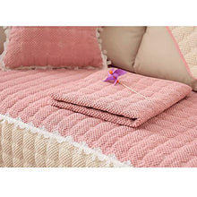 VFIIIOLPAA Sofa Cushion Non-Slip Fabric All Seasons All-Purpose Package Three-Sided Cover Towel Cover Cloth Cushion (Color: D, Size: 90 * 240cm) (E 90 * 240cm)
