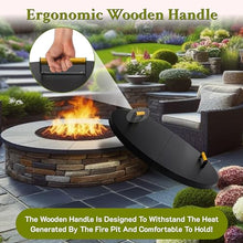 FEBTECH - 42" Round Fire Pit Lid - Heat Resistant Fire Pit Cover Lid