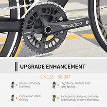 SAVADECK Carbon Road Bike White