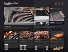 Mont Alpi Premium 32"W x 23"D x 21"H Stainless Steel 4-Burner Built-in BBQ Grill with Infrared Rear Burner + Rotisserie Kit + Outdoor Rated Glass Door Refrigerator + Charcoal Tray + Griddle Plate