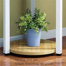 RWGOVLU Plant Stand Plant Stands Flower Stand Flower Rack Metal Outdoor Floor-standing Plant Display Stand Indoor Storage Shelf With 3/4/5 tiers Flower Display Holder