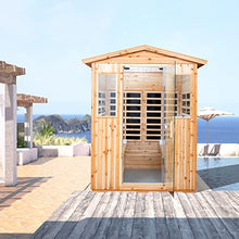 HFYee 4-Person Infrared Sauna Natural