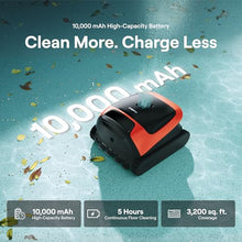 Beatbot Sora 30 Pool Vacuum Robot with Smart Surface Parking, Shallow-Area Cleaning, 6800GPH Suction Power, 5L Capacity for Pools Up to 3229 sq. ft, Tangerine