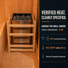 AURGOD Outdoor Wood Sauna 2-3 Person, Canadian Spruce, 6KW Harvia Heater