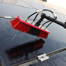 HYLOPGX Cleaning Brush Window Cleaning Pole Water Supply Telescopic Brush Cleaner Greenhouse roof, Window Photovoltaic Solar Pool Panels ()
