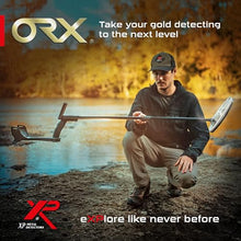 XP Metal Detectors ORX Detector - Specialized in Gold Hunting - with HF Elliptical Coil (9.5x5'') up to 80kHz, Remote Control and S-Telescopic Lite Stem, (ORX-ELLHFRCE)